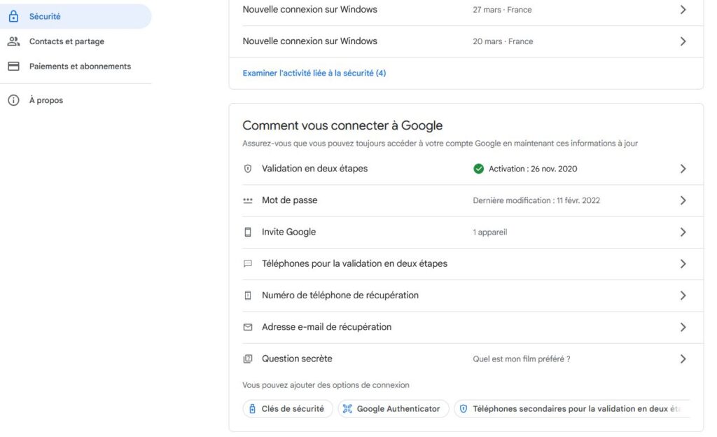 Comment Activer La V Rification En Deux Tapes Pour Son Compte Gmail