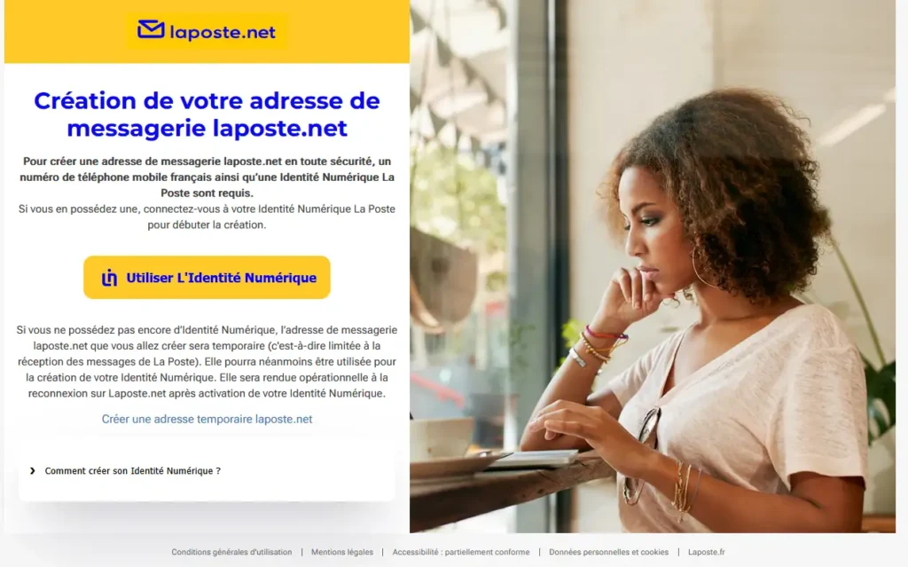 creer compte laposte.net