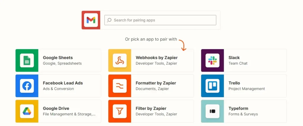 gmail zapier