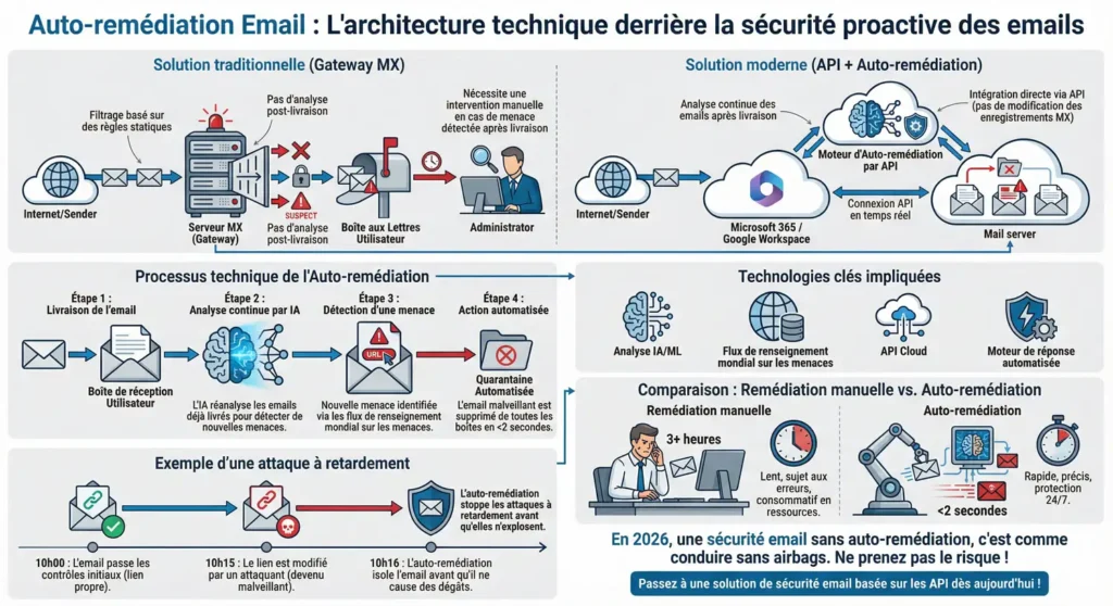 Auto-remédiation Email