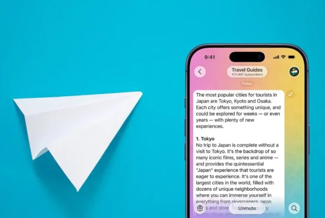 Telegram résumé IA