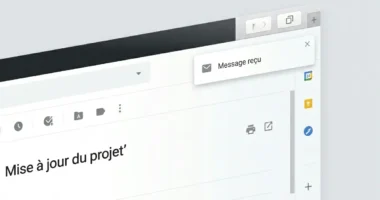 Accusé de réception email professionnel