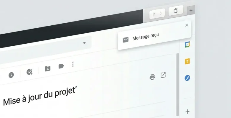 Accusé de réception email professionnel