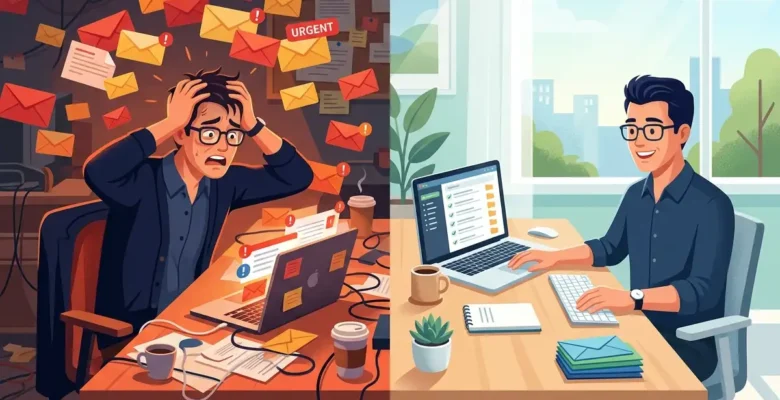 Comment vider sa boîte mail rapidement