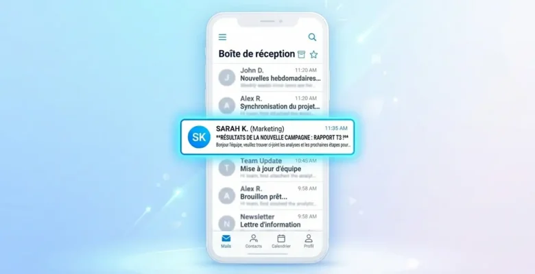 Objet email marketing