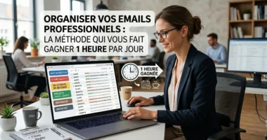 Organiser ses emails professionnels