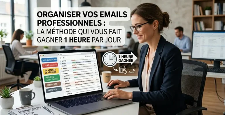 Organiser ses emails professionnels