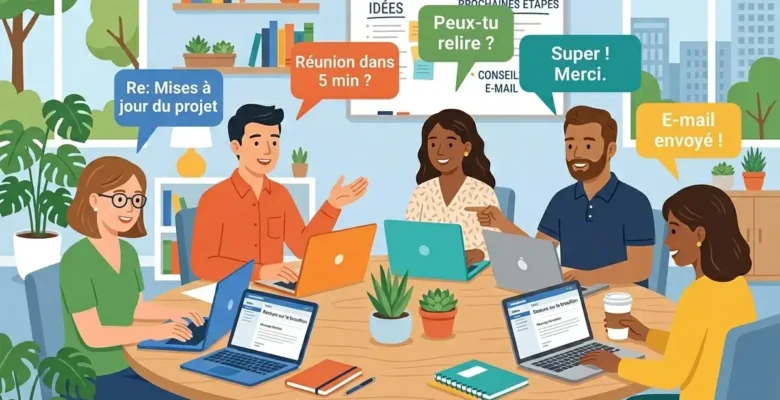 relations professionnelles par email