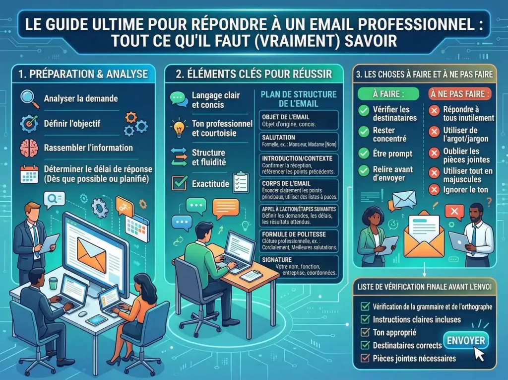 Répondre à un email professionnel