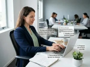 Répondre à un mail professionnel désagréable