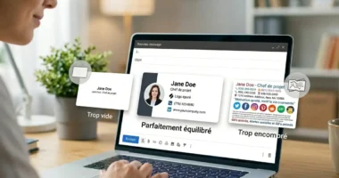 Signature email professionnel