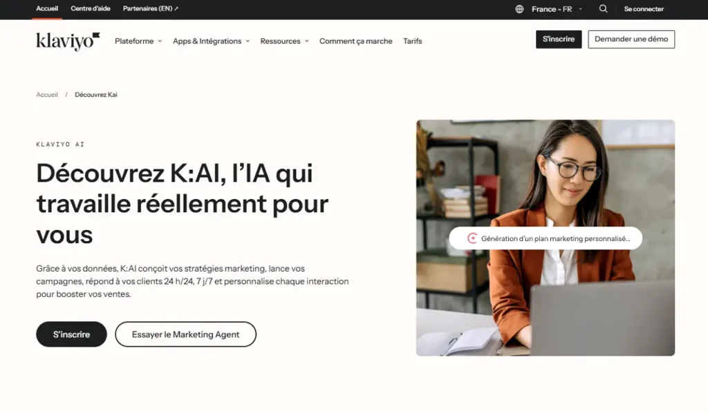 Klaviyo ne cherche pas à vous convaincre. Il attend. Klavyo